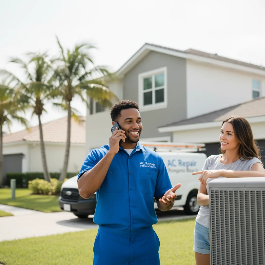 AC Repair Pompano Beach customer support in West Chesterfield